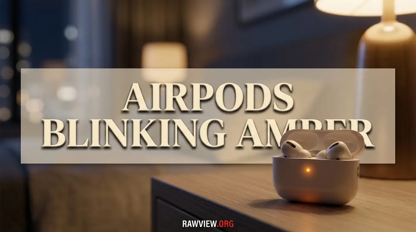 Airpods Blinking Amber