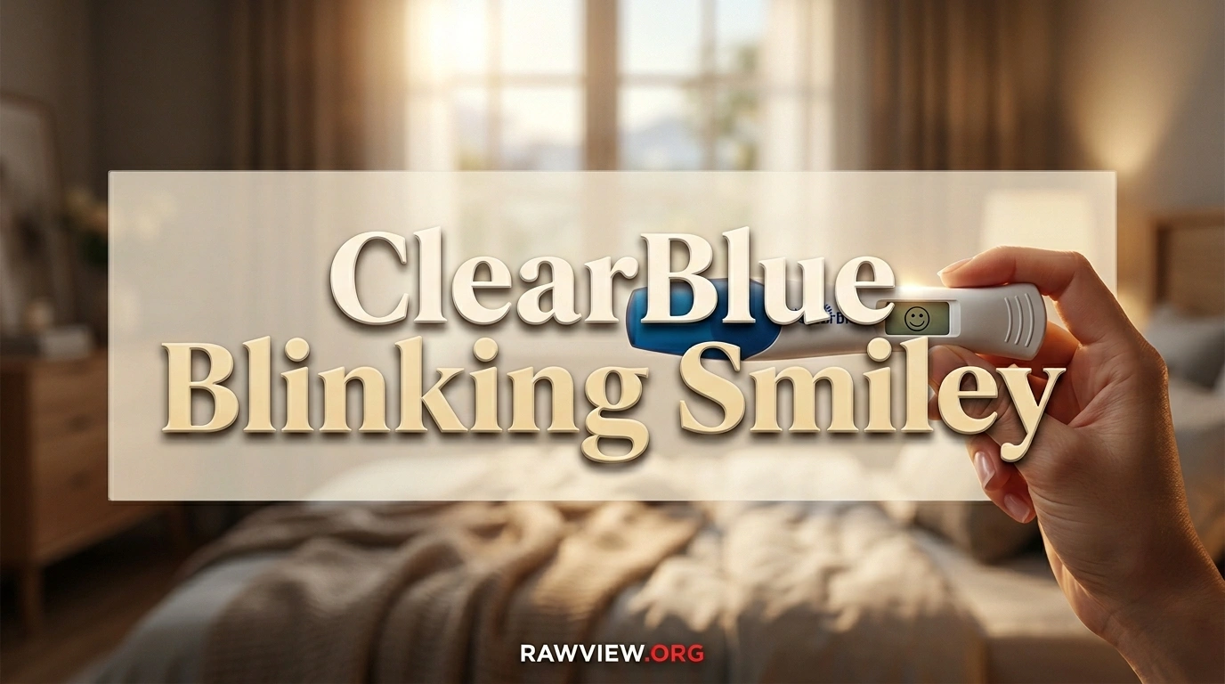 ClearBlue Blinking Smiley
