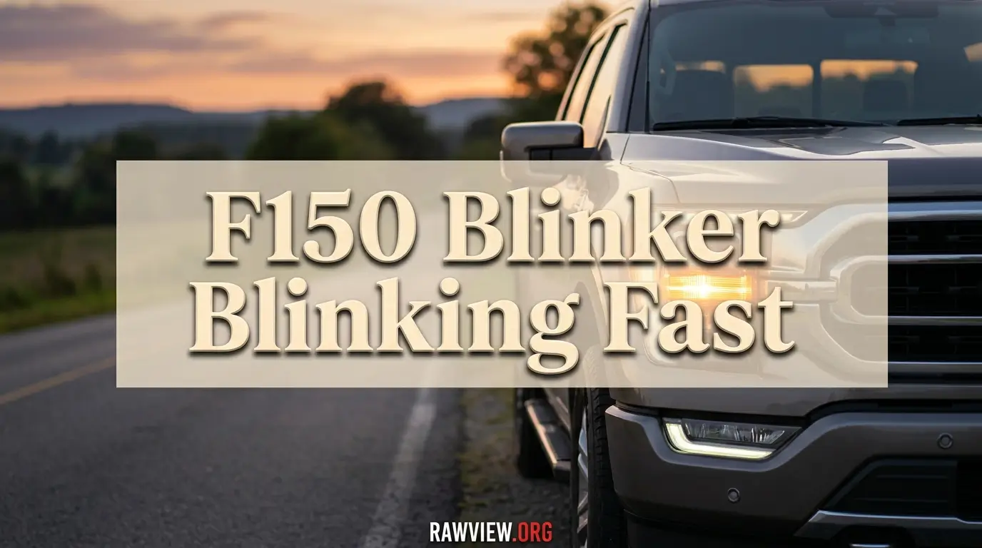 F150 Blinker Blinking Fast