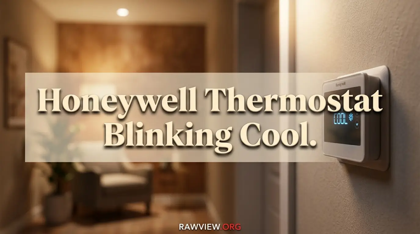 Honeywell Thermostat Blinking Cool