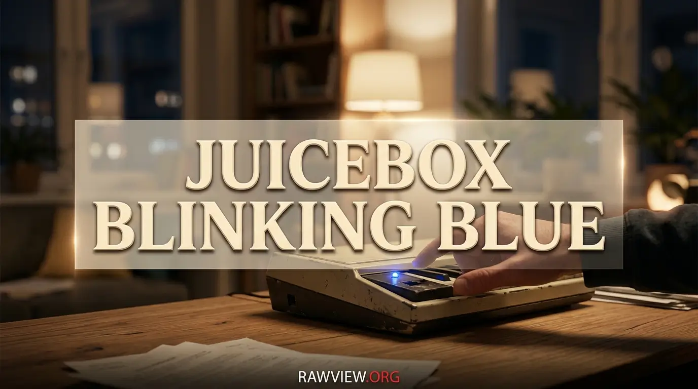 Juicebox Blinking Blue