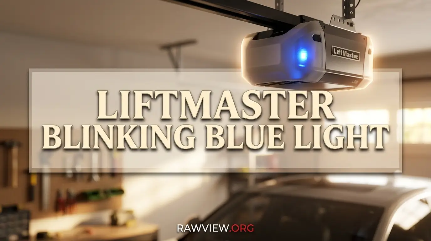 Liftmaster Blinking Blue Light