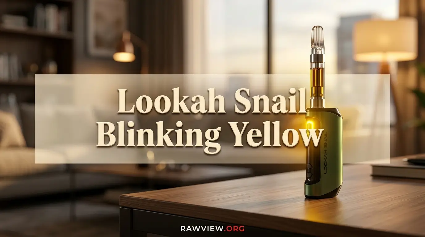 Lookah Snail Blinking Yellow