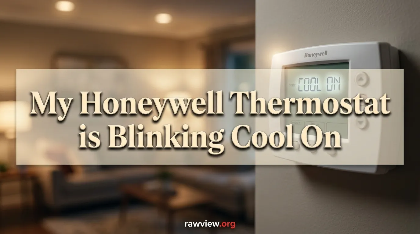 My Honeywell Thermostat is Blinking Cool On