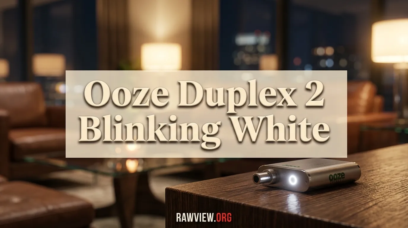 Ooze Duplex 2 Blinking White