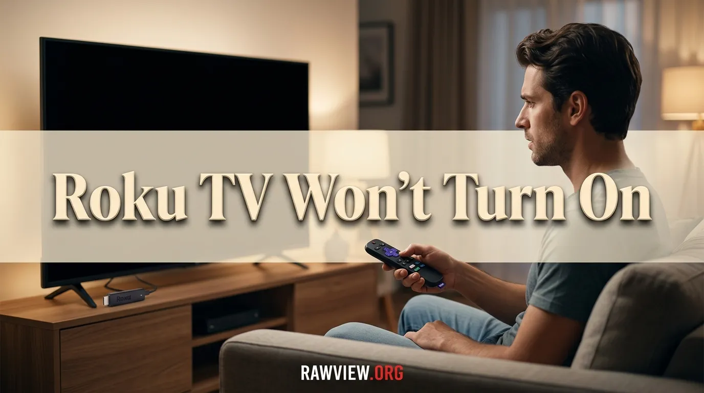 Roku TV Won’t Turn On