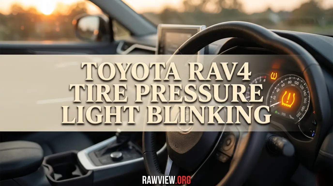 Toyota Rav4 Tire Pressure Light Blinking