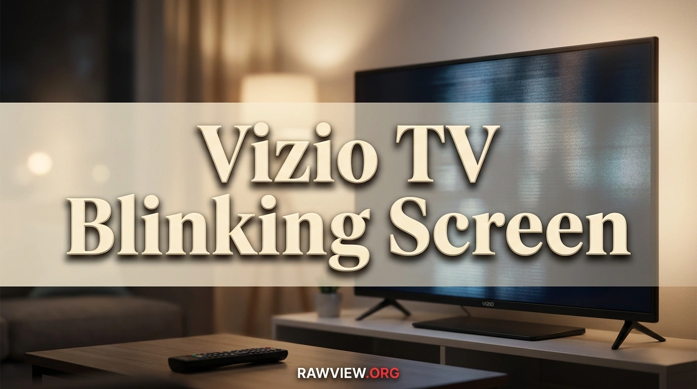 Vizio TV Blinking Screen