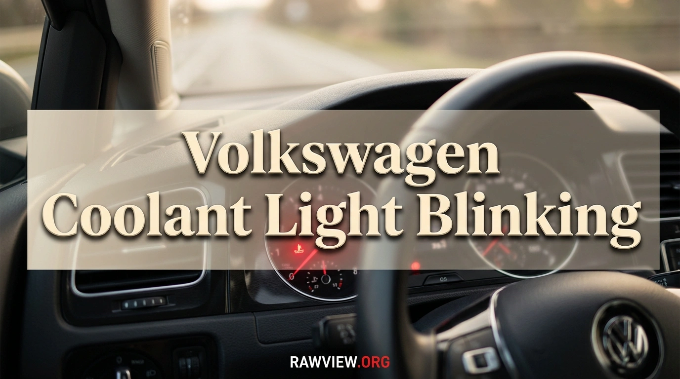 Volkswagen Coolant Light Blinking