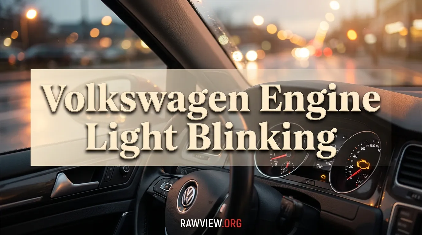 Volkswagen Engine Light Blinking