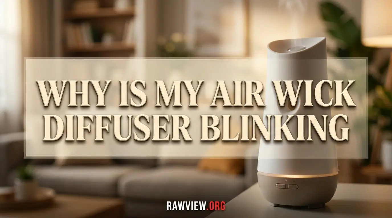 Why is My Air Wick Diffuser Blinking