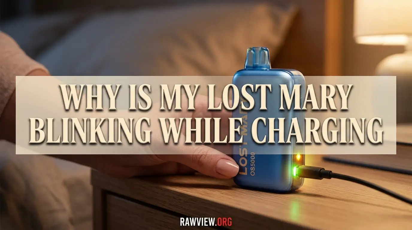 Why is My Lost Mary Blinking While Charging
