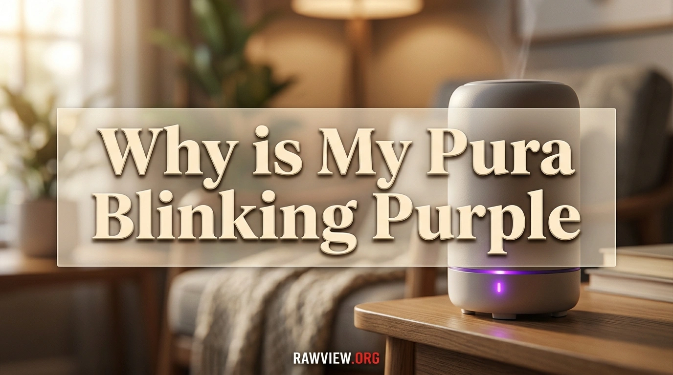 Why is My Pura Blinking Purple