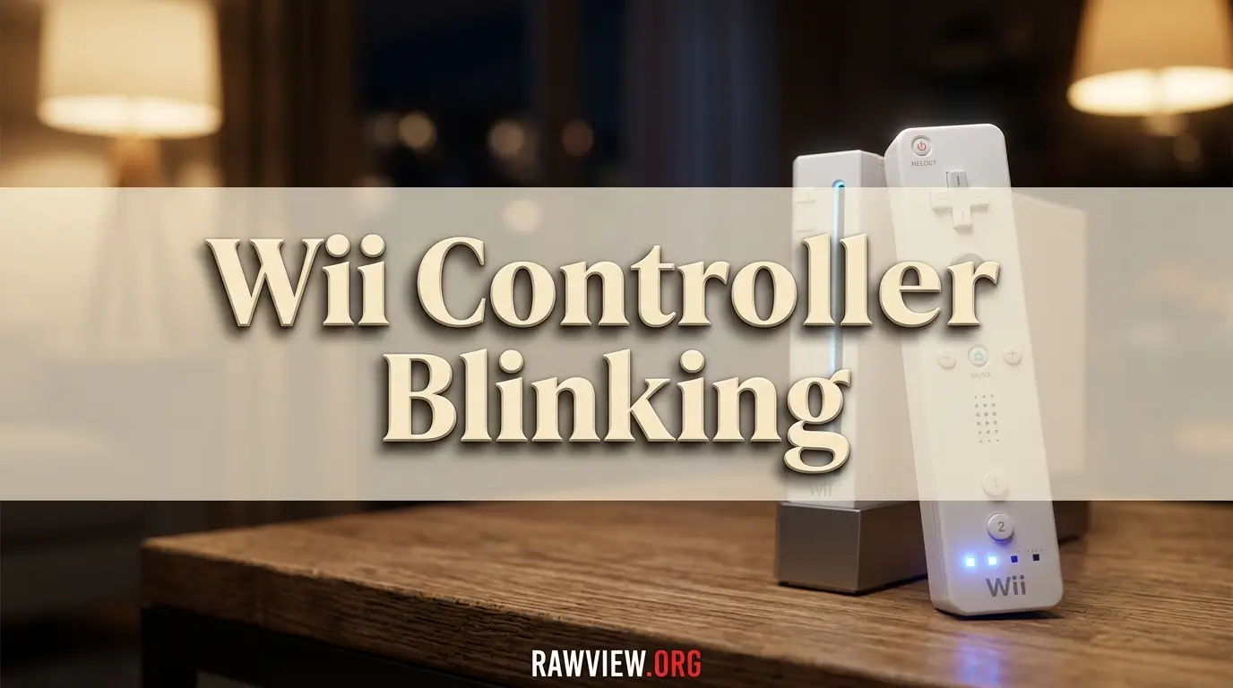 Wii Controller Blinking