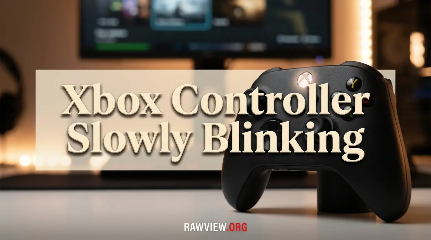 Xbox Controller Slowly Blinking