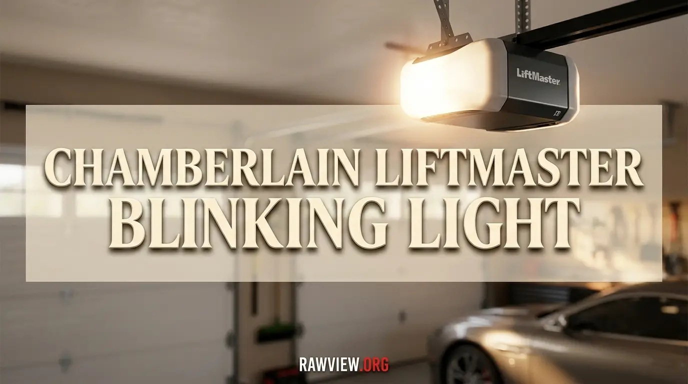 Chamberlain Liftmaster Blinking Light