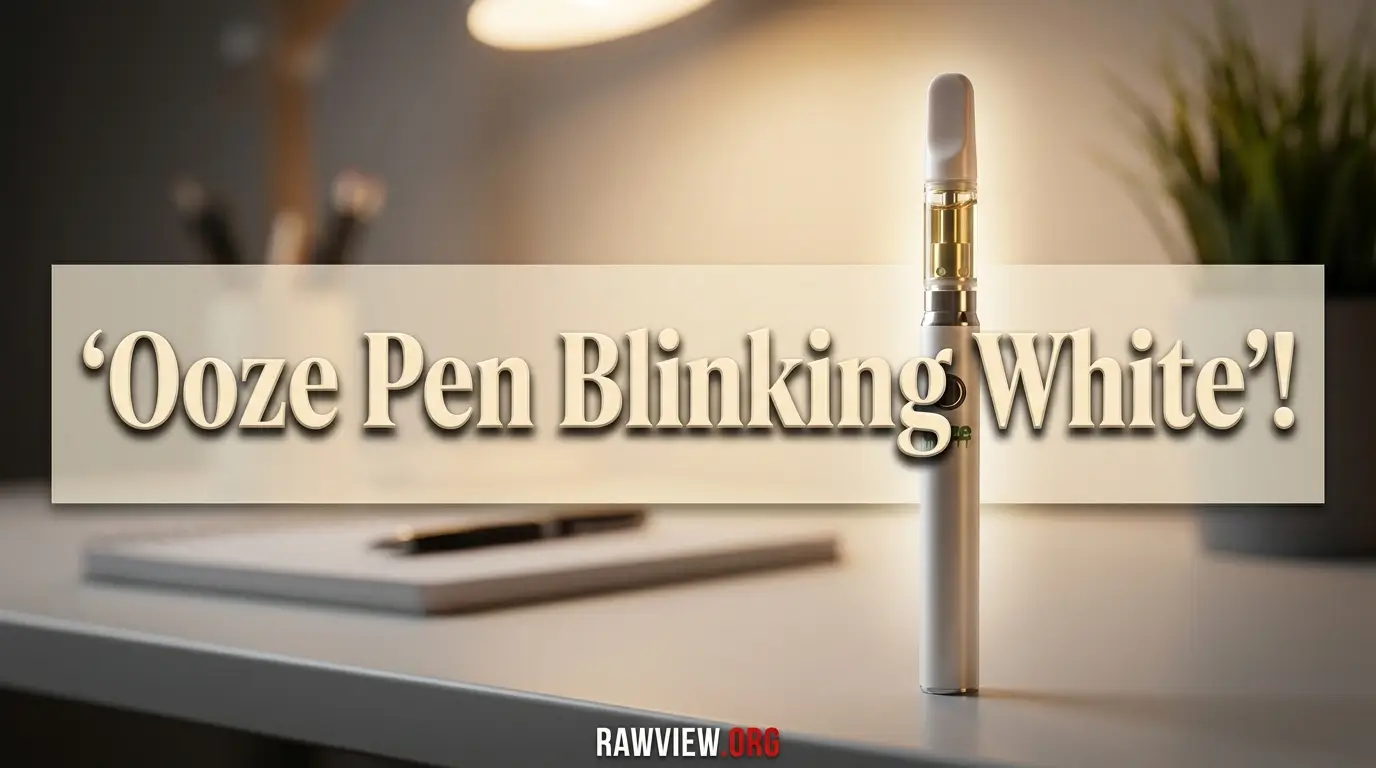 Ooze Pen Blinking White