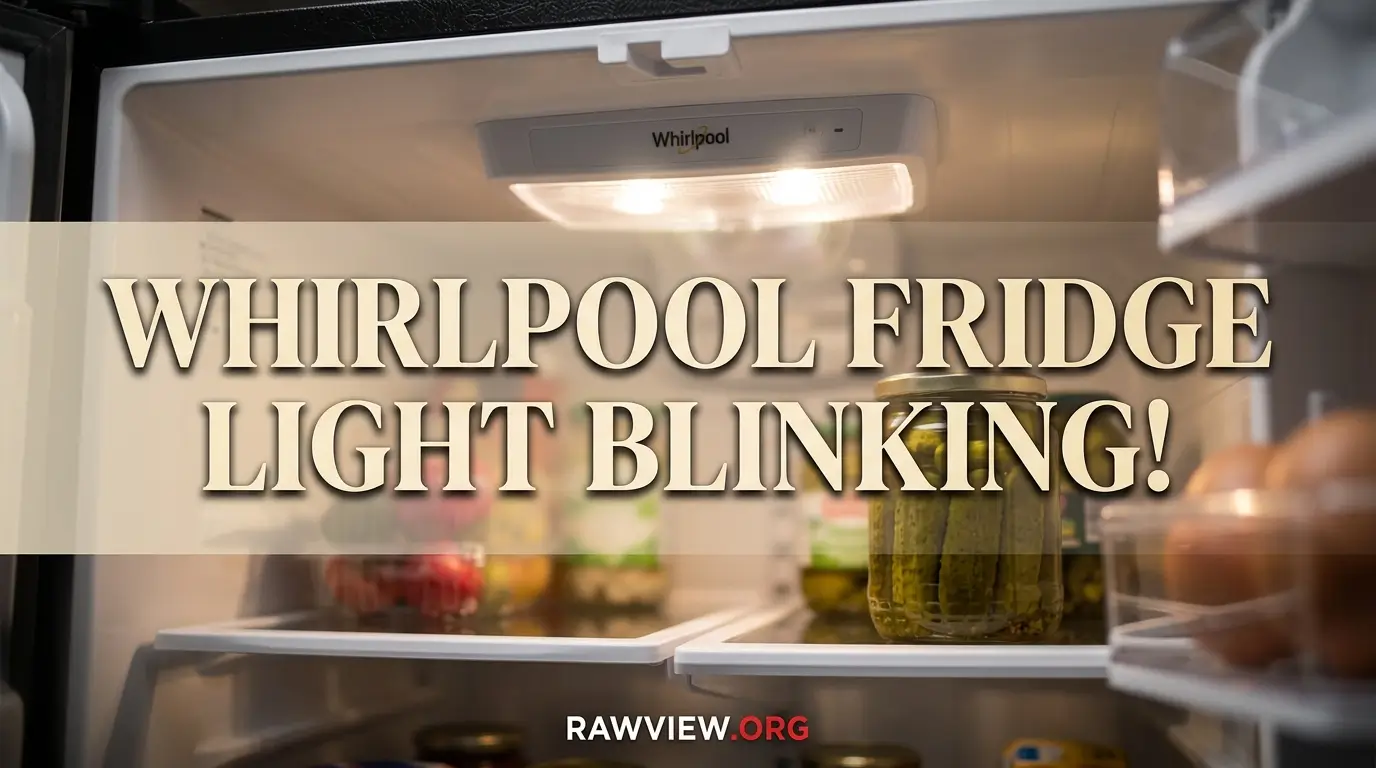 Whirlpool Fridge Light Blinking