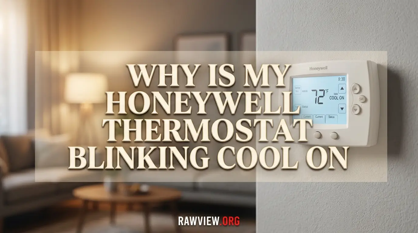Why is My Honeywell Thermostat Blinking Cool On