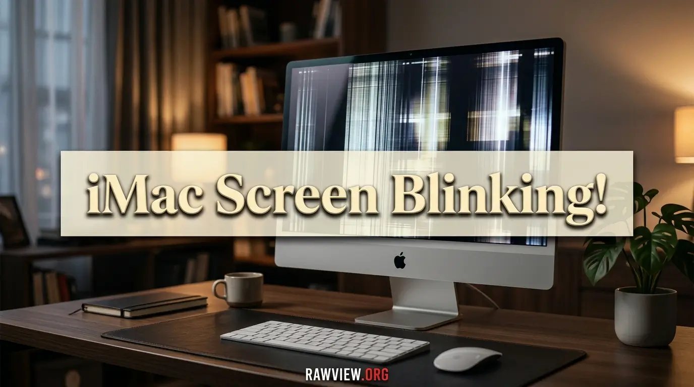 iMac Screen Blinking