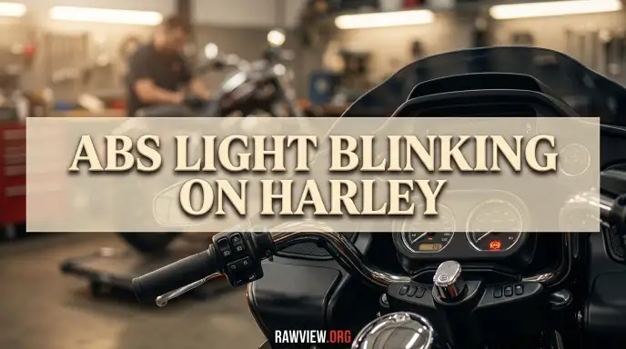 Abs Light Blinking on Harley