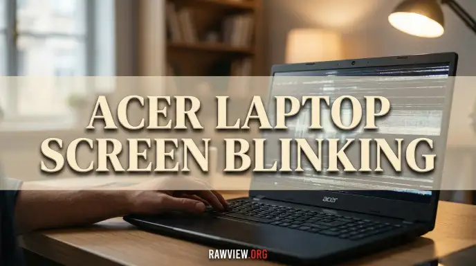 Acer Laptop Screen Blinking