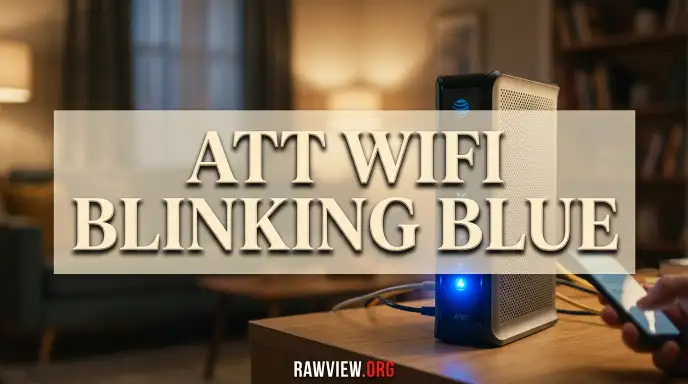 Att Wifi Blinking Blue