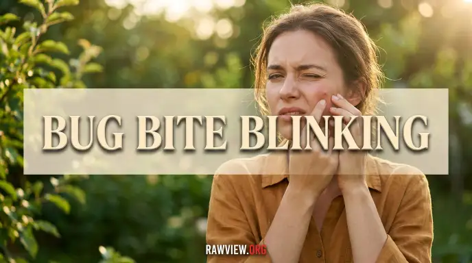 Bug Bite Blinking