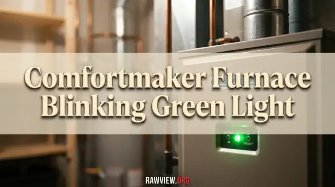 Comfortmaker Furnace Blinking Green Light
