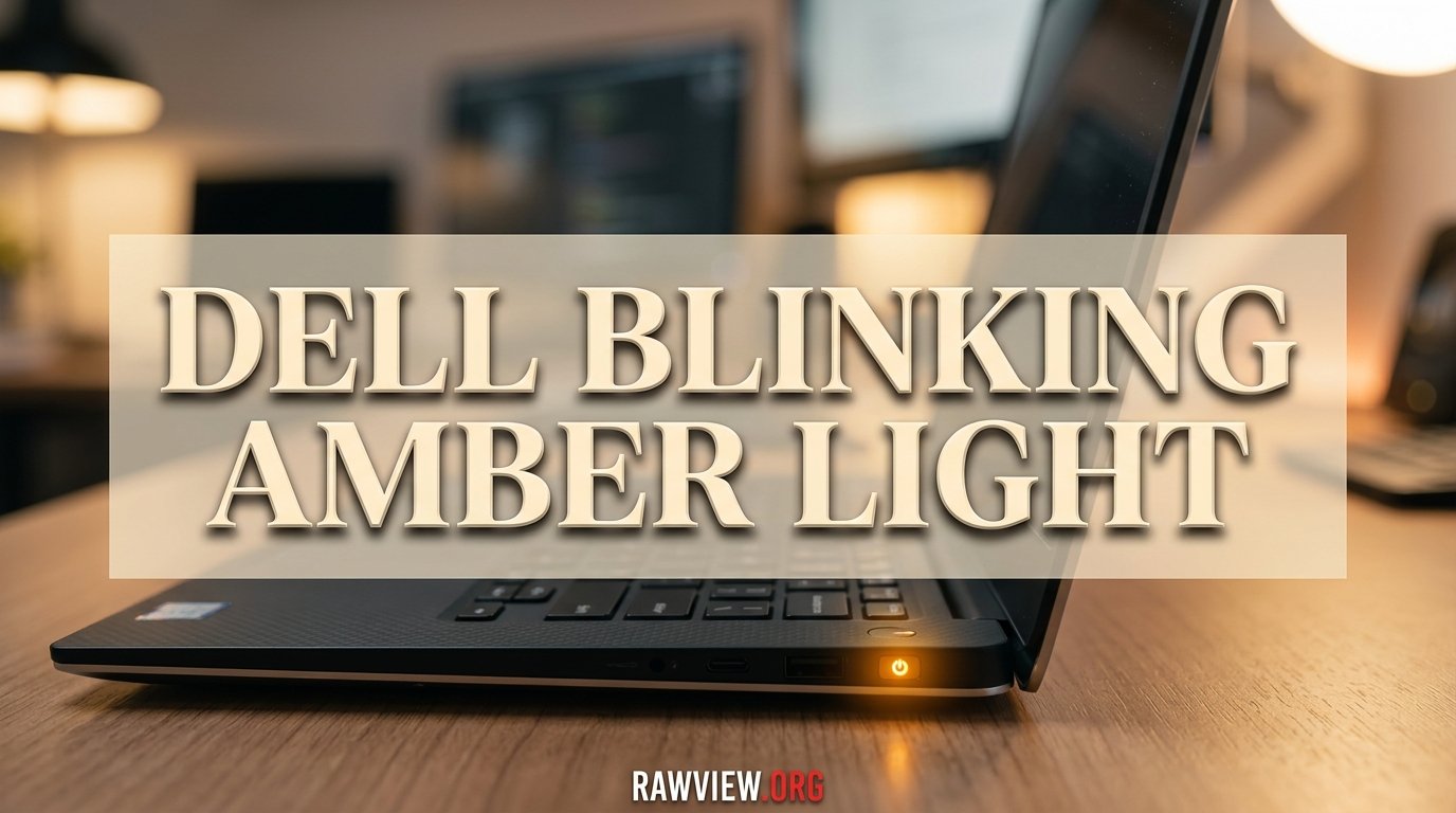 Dell Blinking Amber Light