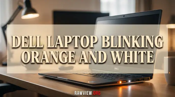 Dell Laptop Blinking Orange And White