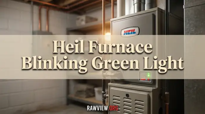 Heil Furnace Blinking Green Light