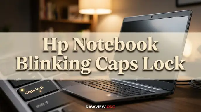 Hp Notebook Blinking Caps Lock