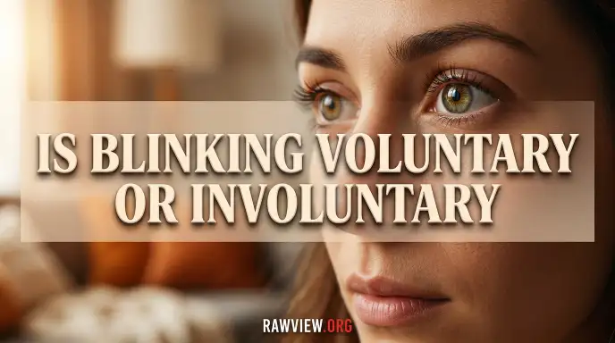 Is Blinking Voluntary Or Involuntary