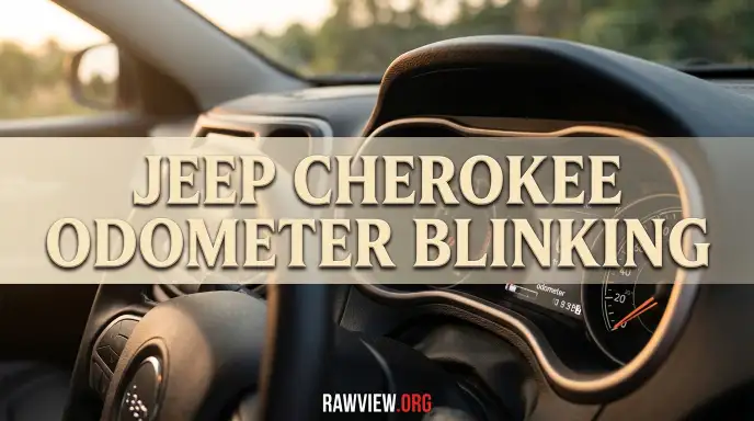Jeep Cherokee Odometer Blinking