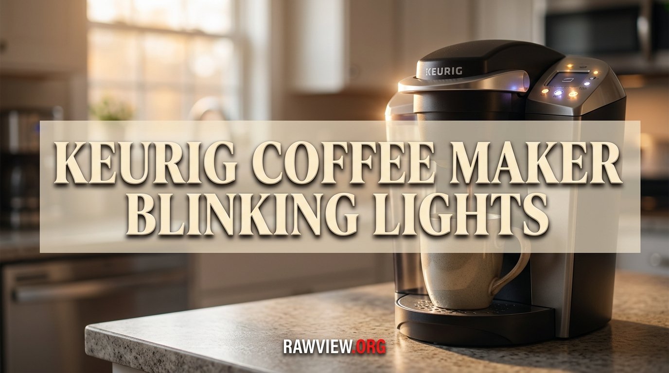 Keurig Coffee Maker Blinking Lights
