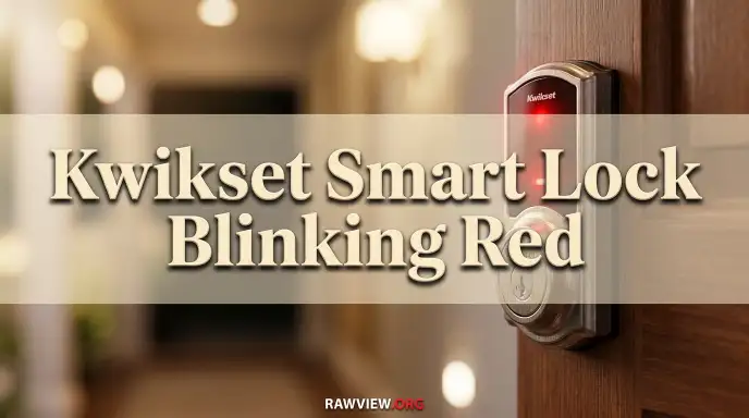 Kwikset Smart Lock Blinking Red