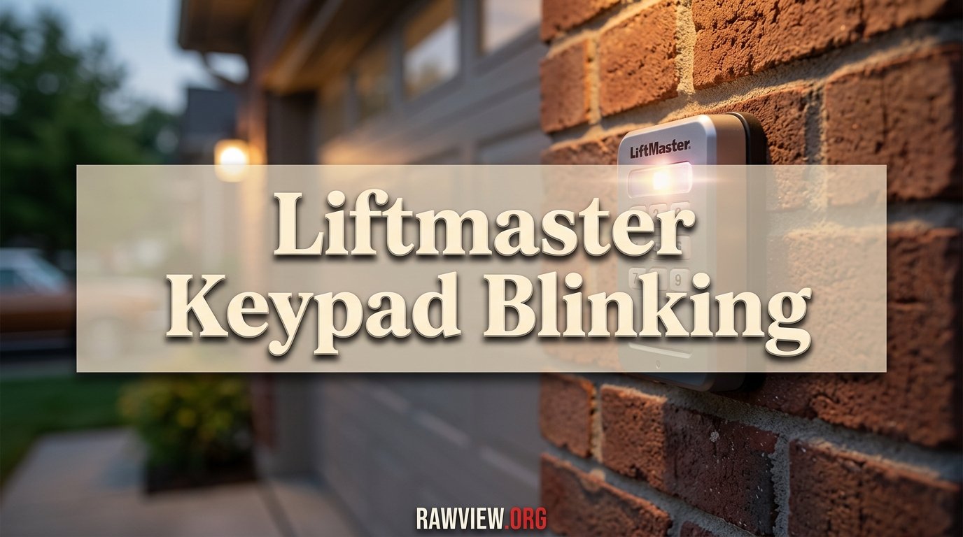 Liftmaster Keypad Blinking