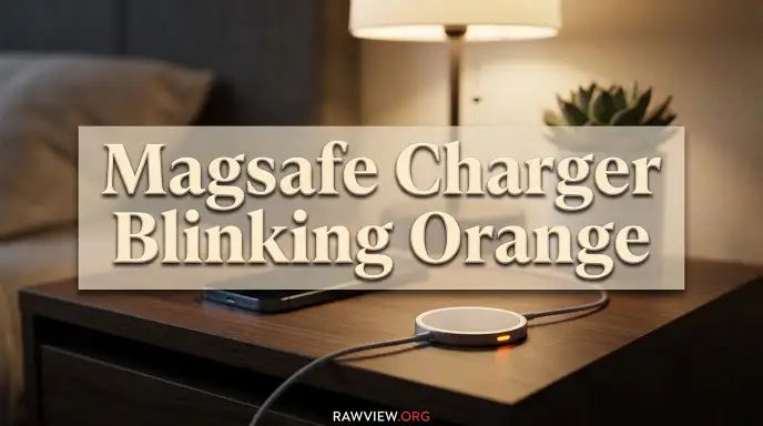 Magsafe Charger Blinking Orange