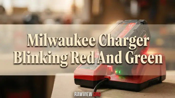 Milwaukee Charger Blinking Red And Green
