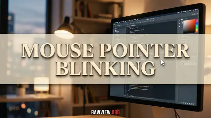 Mouse Pointer Blinking