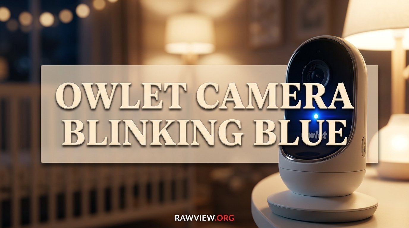 Owlet Camera Blinking Blue