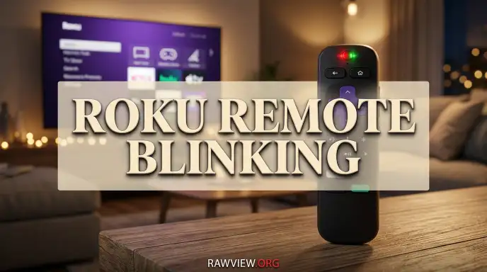Roku Remote Blinking