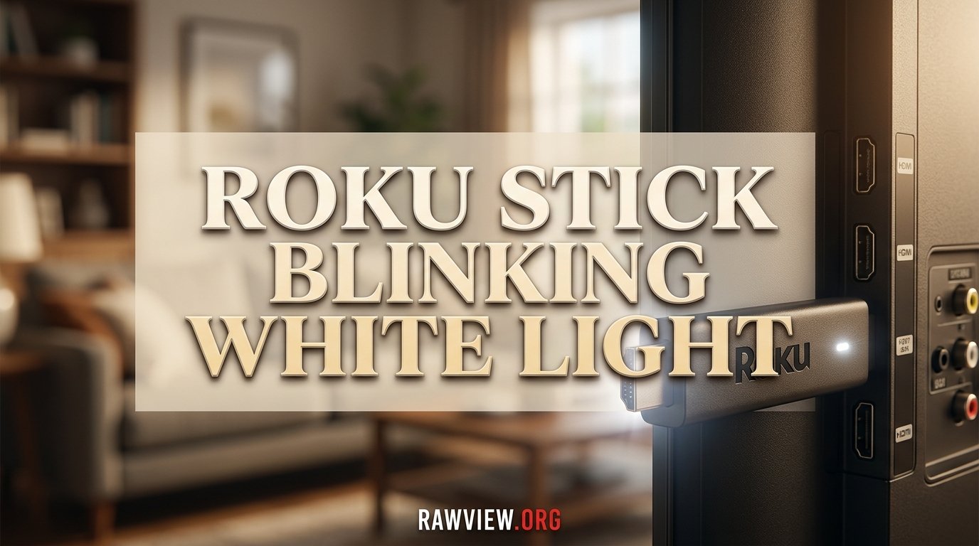 Roku Stick Blinking White Light