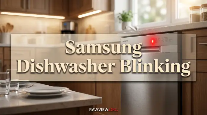 Samsung Dishwasher Blinking