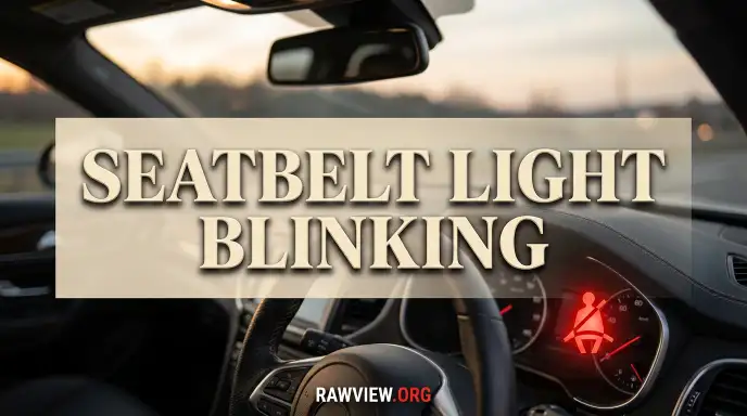 Seatbelt Light Blinking
