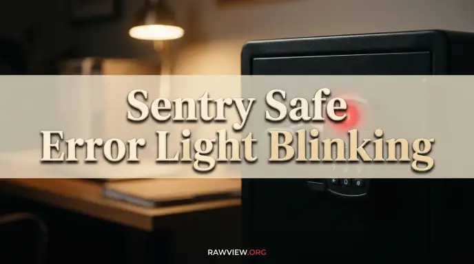 Sentry Safe Error Light Blinking