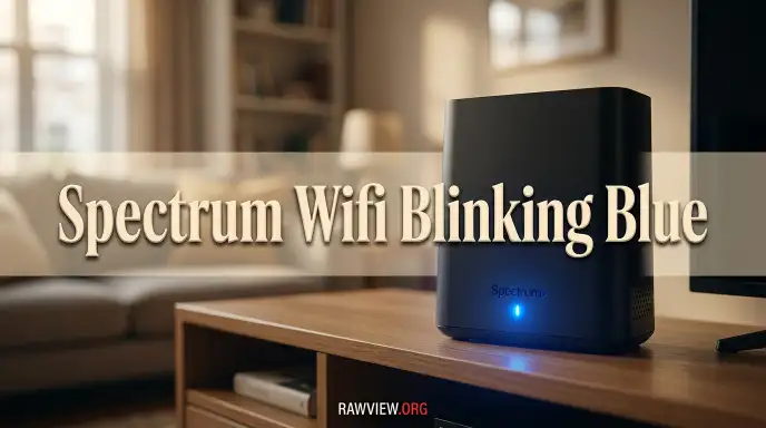 Spectrum Wifi Blinking Blue