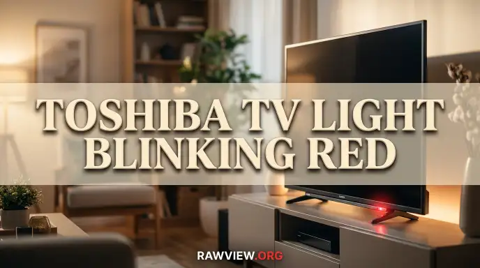Toshiba Tv Light Blinking Red