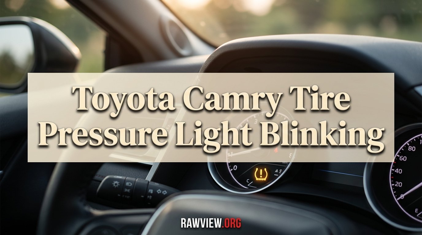 Toyota Camry Tire Pressure Light Blinking
